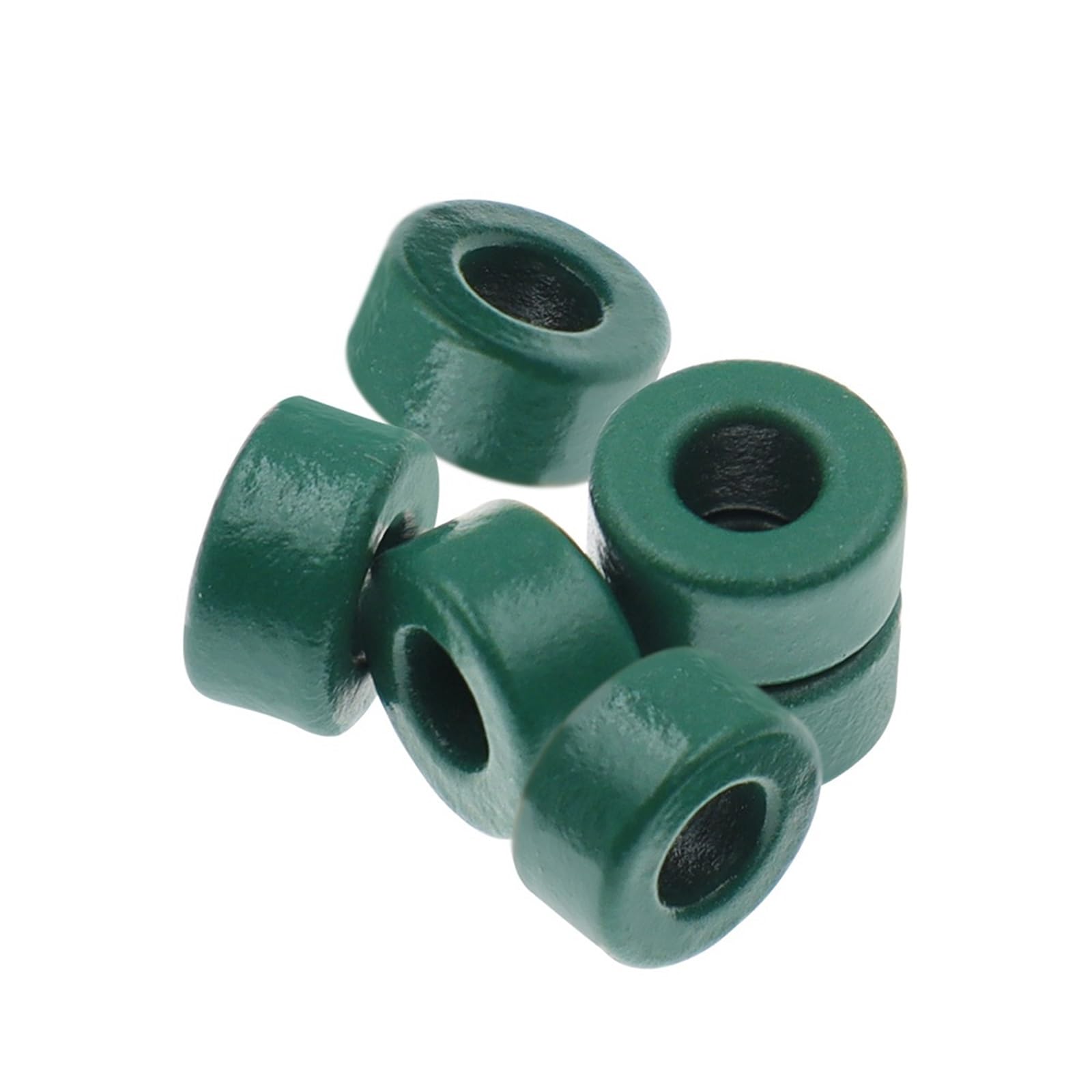 10Pcs Green Magnetic Ring Ferrite Magnetic Ring 8 * 4 * 4 Core Filter Inductance Transformer Magnetic Ring