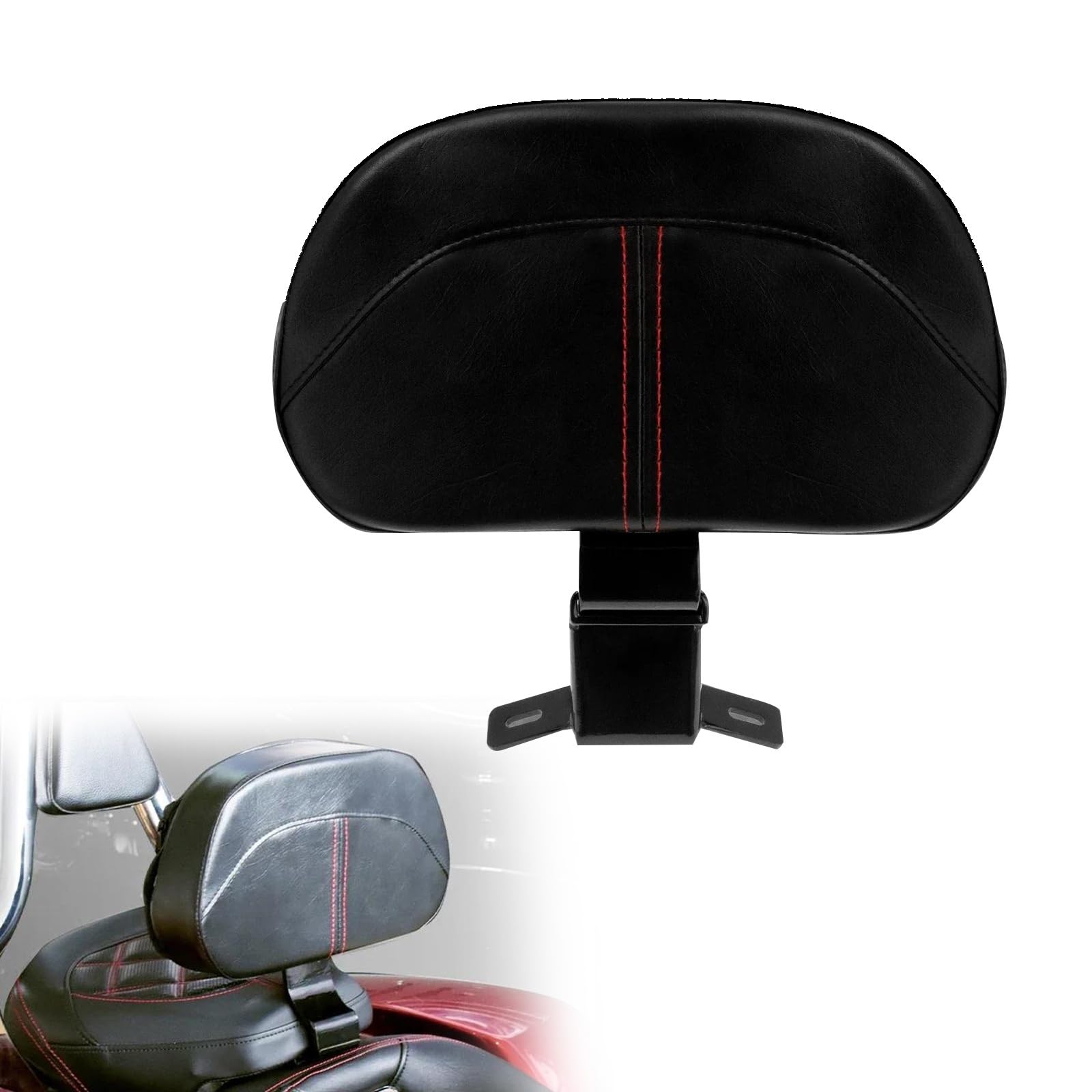 Kit De Montaje De Respaldo De Conductor Delantero De Motocicleta, Color Negro, para H&Arley Touring Road Glide Ultra FLTRU 2011 2012 2013 2016 2017 2018 2019 Decoración