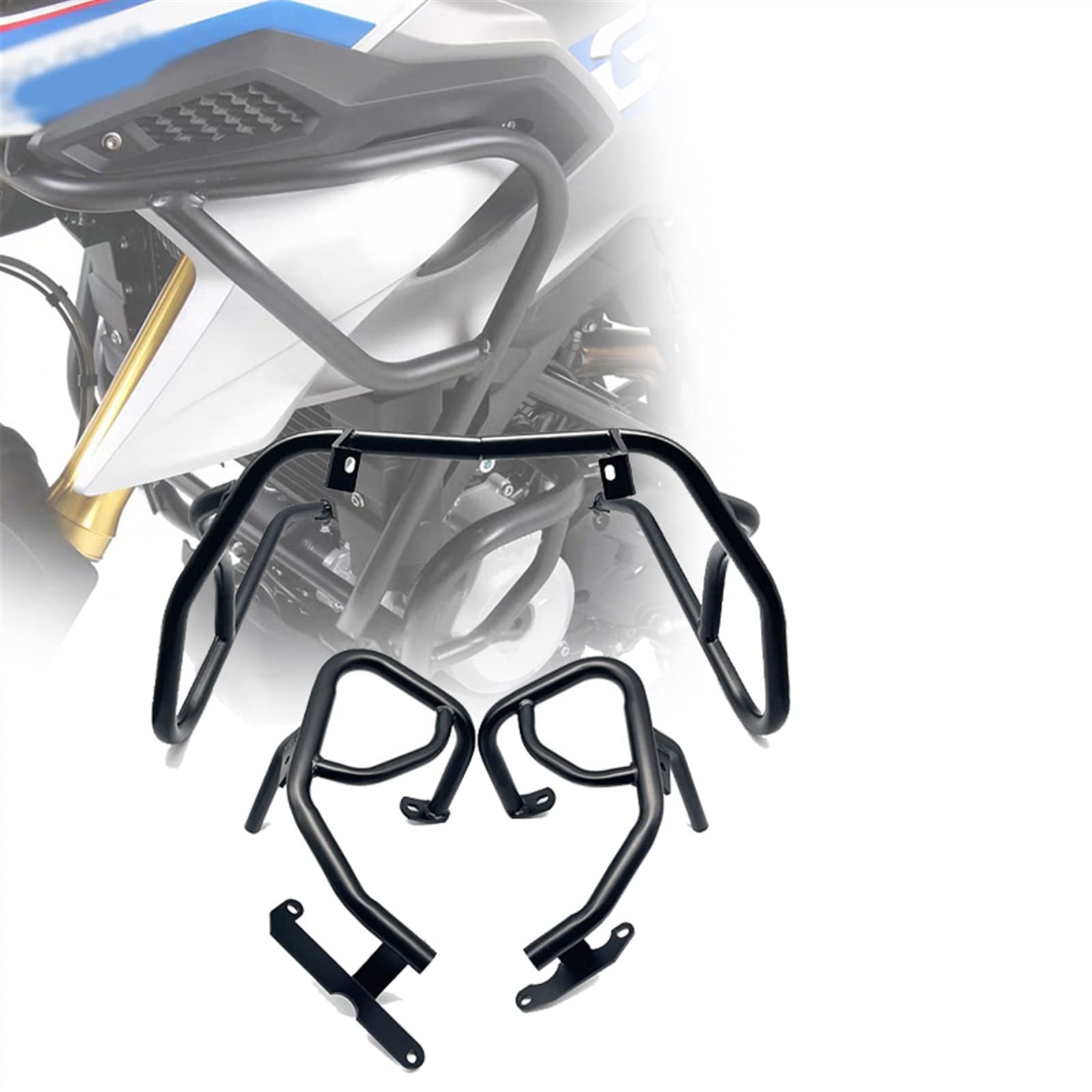 Crash Bars BMW G310GS G310R : Protection Moteur Supérieure et Inférieure 2017-2022
