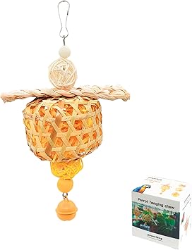 Bird Toys, Toy for Pets for Cage, Parrot Hanging Toys Chewing Shredding for Cage