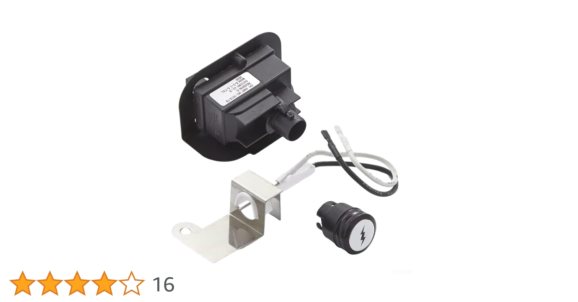 Weber Q Grill Parts Weber Q320 Igniter Kit (Includes Module, Electrode & Button) - Official OEM Replacement Weber Q3200