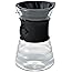 Hario V60 Drip Coffee Decanter, 700ml, Black