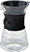 Conjunto V60 HARIO Preto 700 ml
