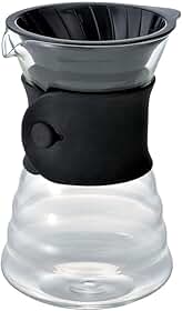 Conjunto V60 HARIO Preto 700 ml