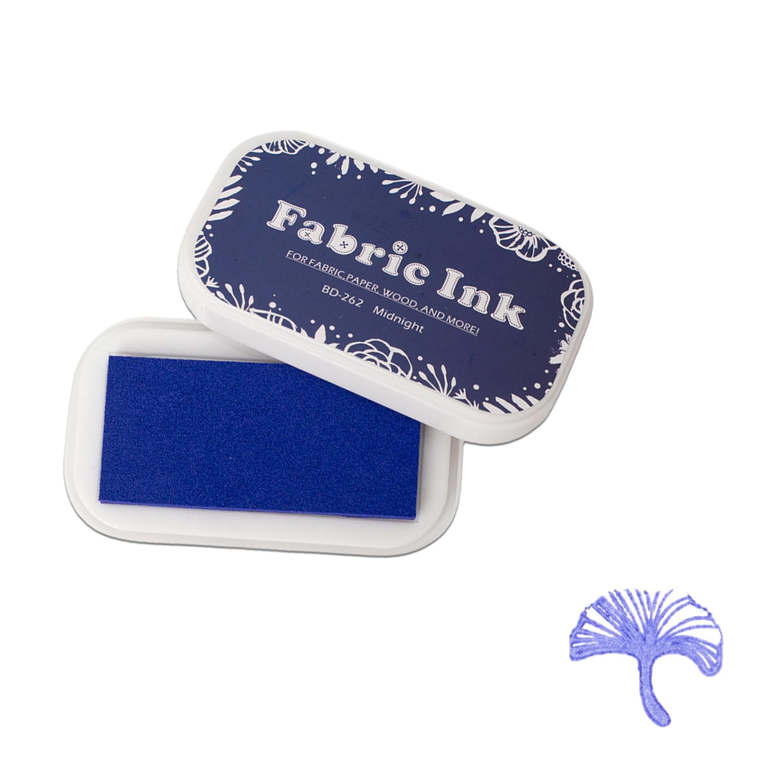 Ink Pads for Rubber Stamps, Stamp Pad for Fabric Wood Paper Stamping, Washable Fingerprint Thumbprint Ink Pad, Craft Ink Pad Stamps Partner DIY Color