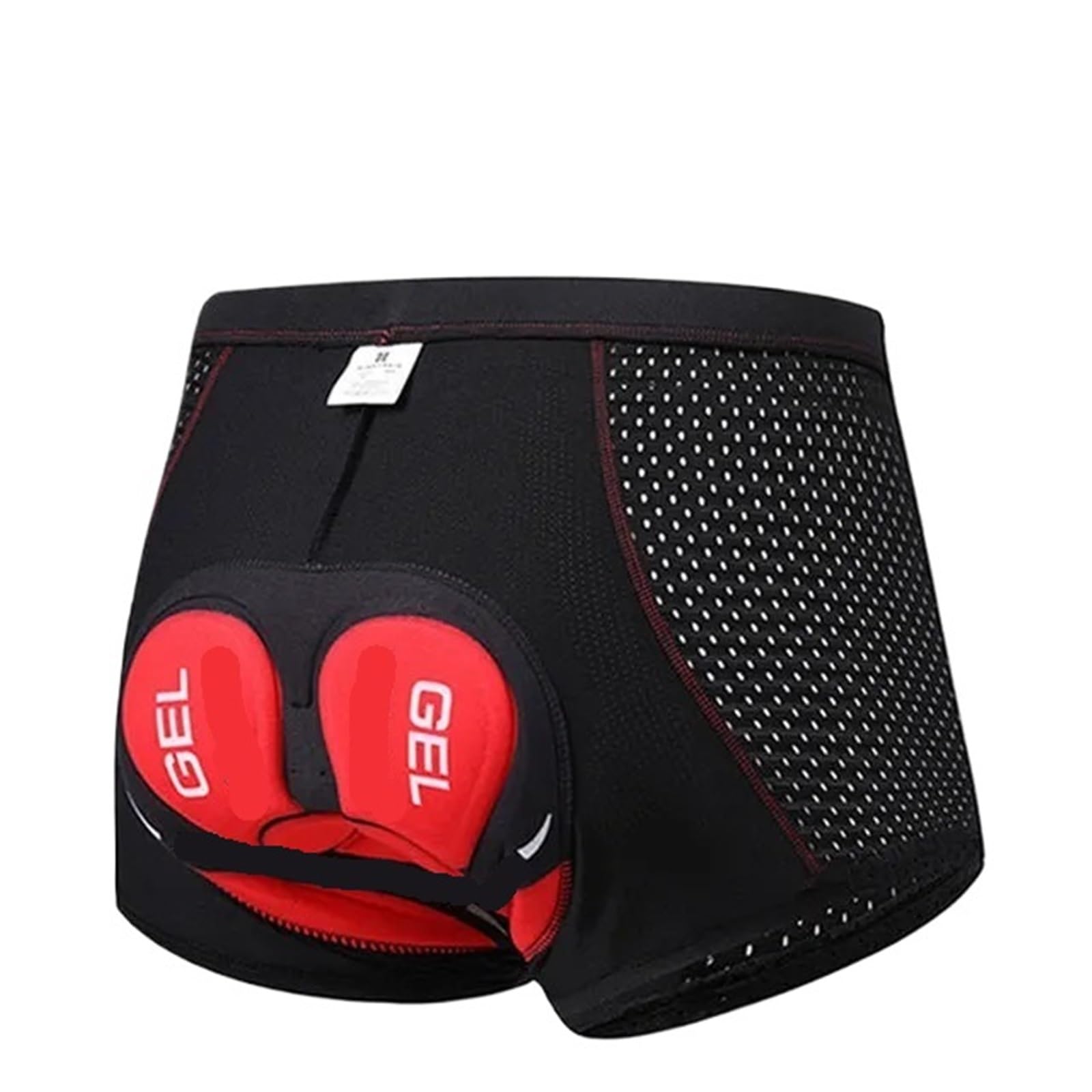 Pantaloncini da Ciclismo 2 Pezzi, in Rete Traspirante, con Imbottitura in Gel 5D, Antiurto, Uomo per Ciclismo