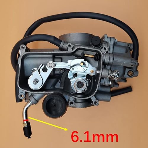 Miniatura 4 de Conjunto de carburador compatible con Yamaha Big Bear Kodiak Wolverine Warrior Moto-4 350 YFM350 YFM35F 400 YFM400 2WD 4WD 1987 1988 1989 1990 -1999