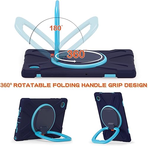 Miniatura 235 de Funda resistente para Galaxy Tab S10 Ultra 2024/S9 Ultra 2023/S8 Ultra 2022, funda híbrida resistente con soporte para bolígrafo S, funda a prueba