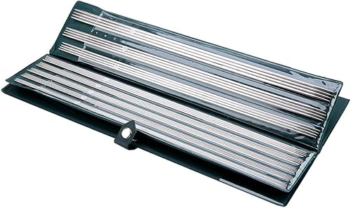 Miniatura 7 de Juego de 44 agujas de tejer de 11 tamaños, agujas de tejer de acero inoxidable de doble punta para calcetines, suéter artesanal, tamaño 0.059