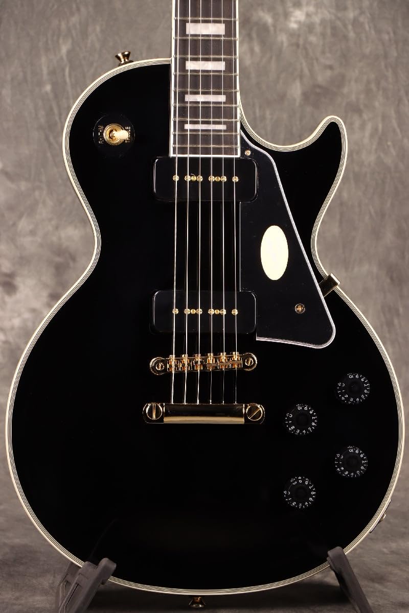 Amazon | Epiphone/Inspired by Gibson Les Paul Custom P-90 Ebony