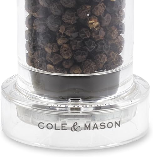 Miniatura 4 de Cole & Mason Precision Grind 575 - Molinillo de pimienta, acrílico, transparente, 4.1 in