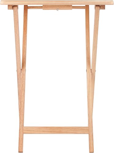 Miniatura 11 de Juego de mesa de 5 piezas para televisor de la marca Winsome Wood , Madera, Natural Natural,Negro -,Nuez