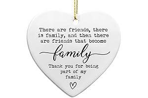 There Are Friends There Is Family; Heart Gifts For Women