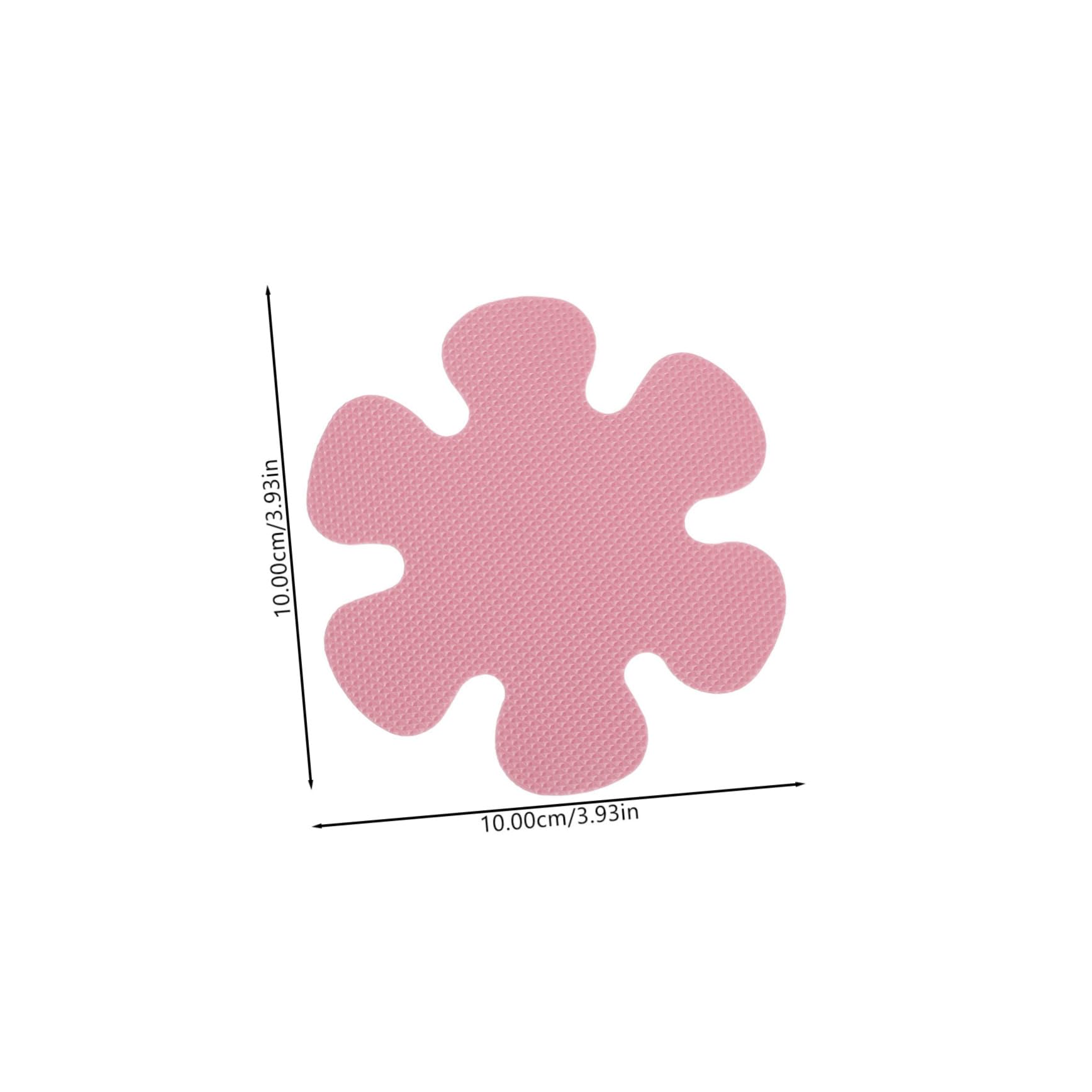 ABOOFAN 20Pcs Flower Shape Non Slip Adhesive Stickers for Bathtub Shower Pool Stairs Bathroom Floor Decals for Safety Home Decoration