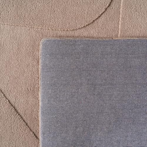 Tapis scandinave beige 240 x 340 cm lavable SIMPEX