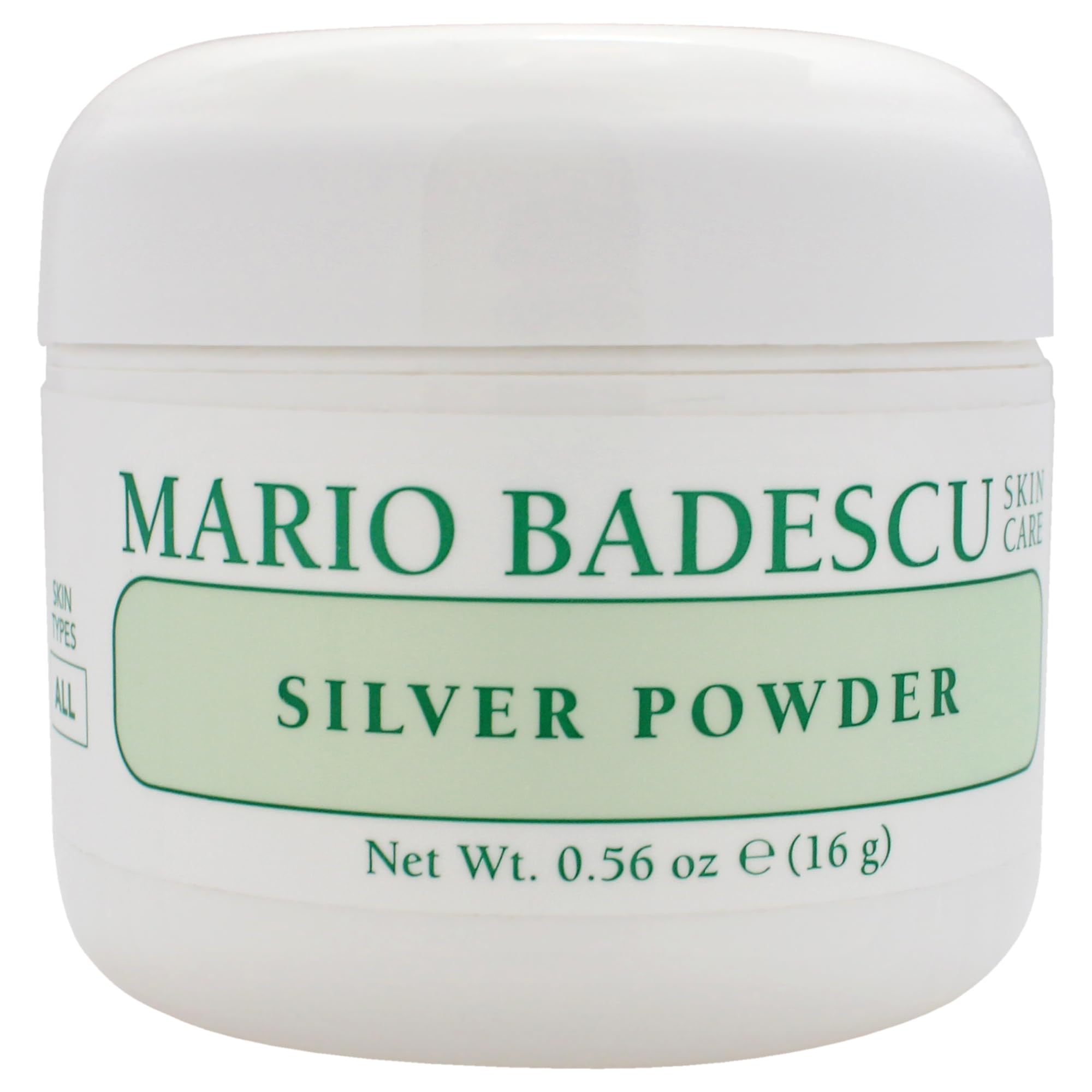 Silver Powder, Skin Care Facial Pore Cleansing Mask With Kaolin Clay & Zinc Oxide, 0.56 Oz
