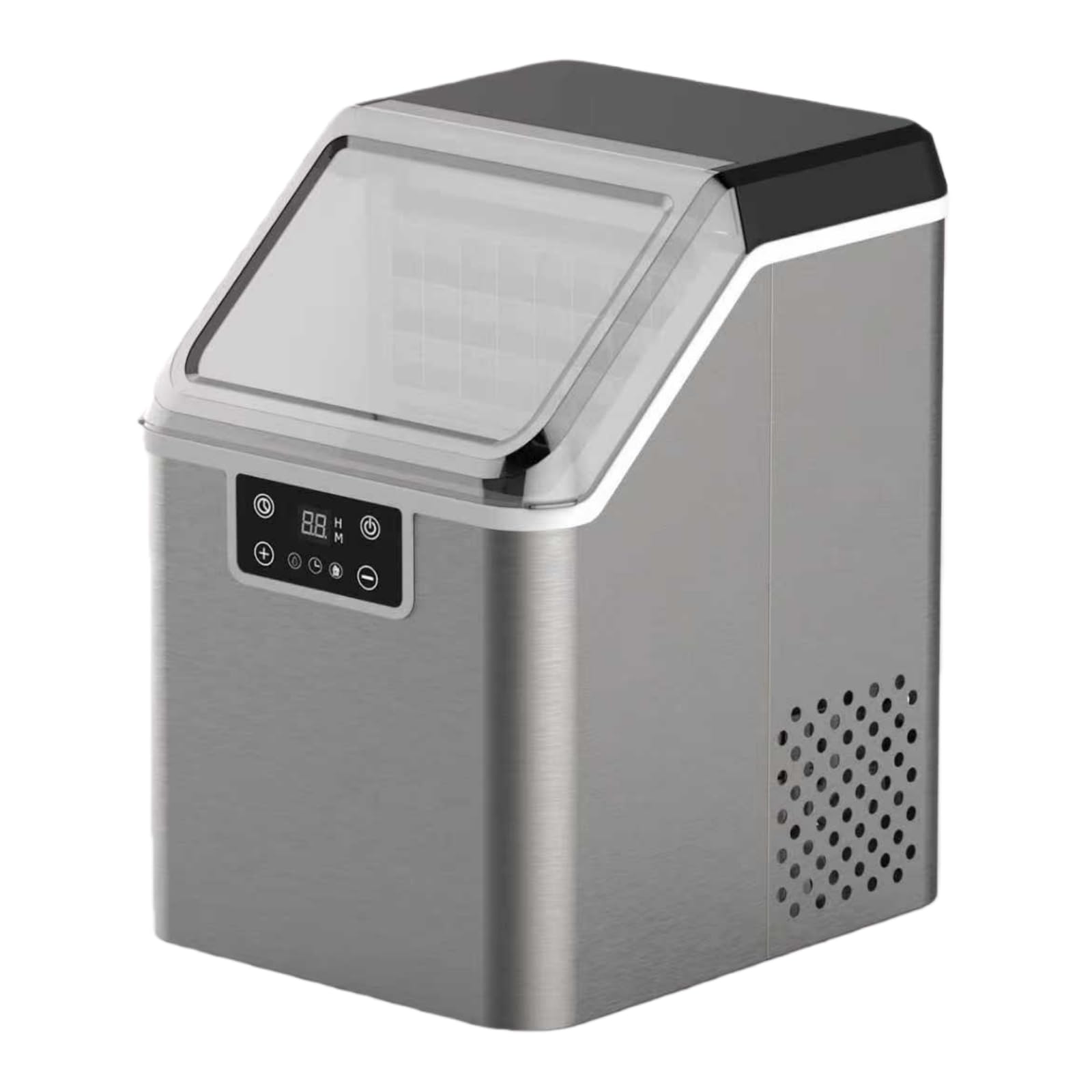 Amazon.co.jp: NIBOENOKI 高速製氷機 卓上 新型 13分速く透明な氷が