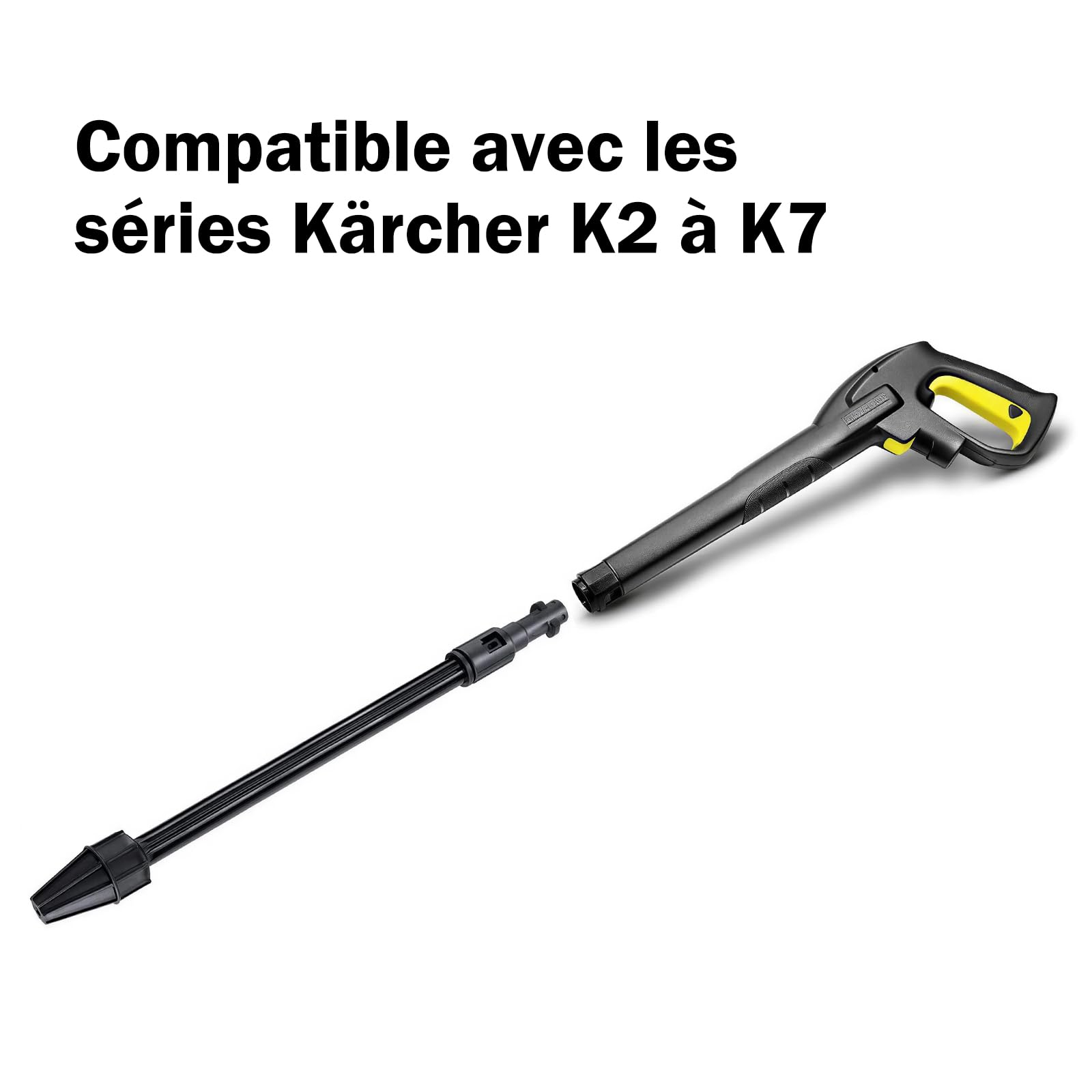 160Bar Rotabuse Compatible avec Karcher, Buse Rotative Compatible avec Parkside/Lavor/Spear and Jackson, Rotabuse K2 K3 K4 K5 K7 Accessoire pour Nettoyeurs Haute Pression