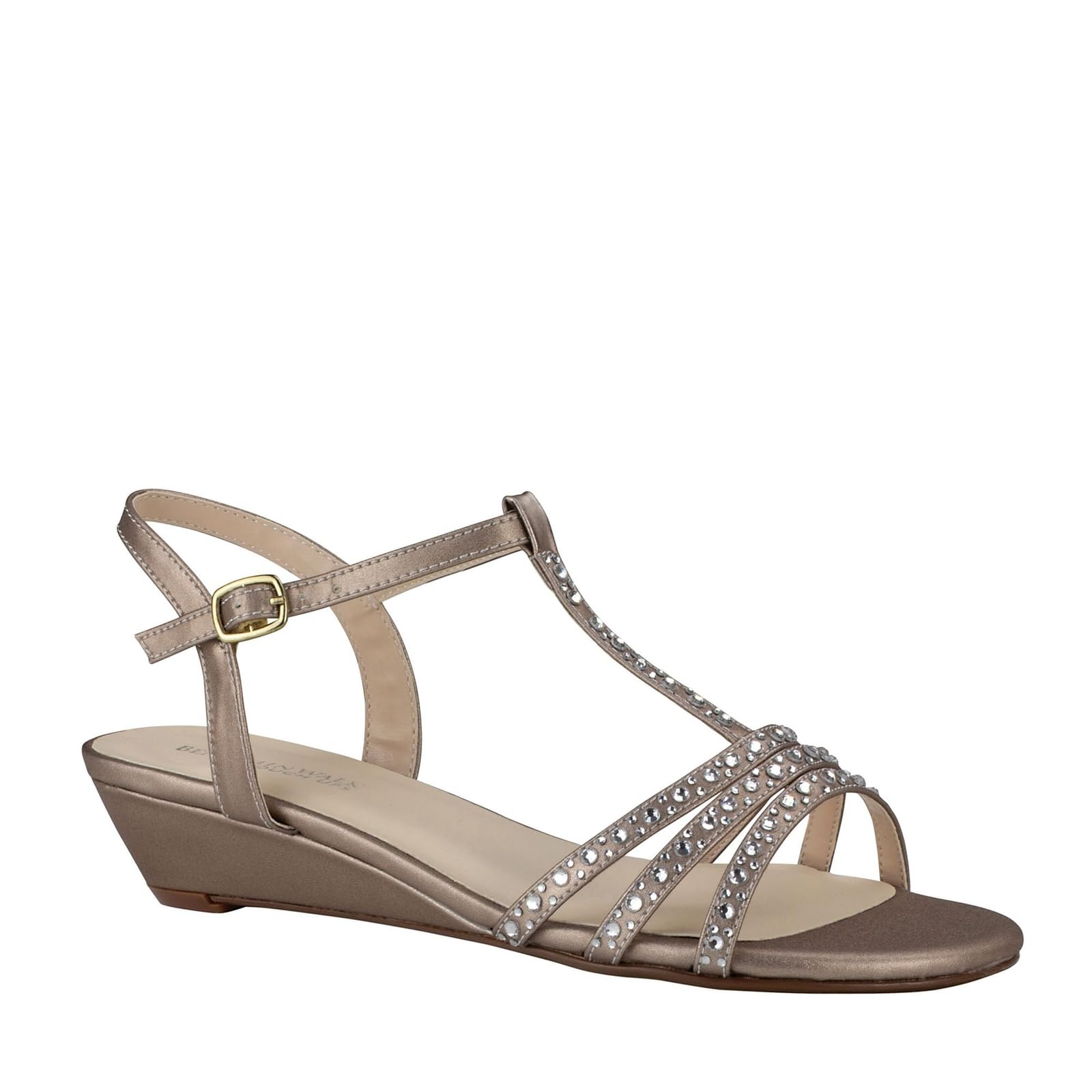 Touch Ups Women's T-Strap Wedge Sandal