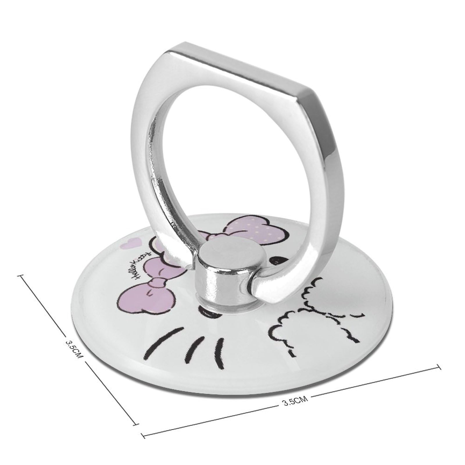 Amazon | ハローキティ スマホリング ホールドリング スマフォスタンド