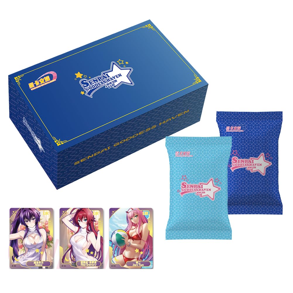 Booster Box - Senpai Goddess Haven 5 Series - Classic Style Goddess Story Anime Girls Trading Cards