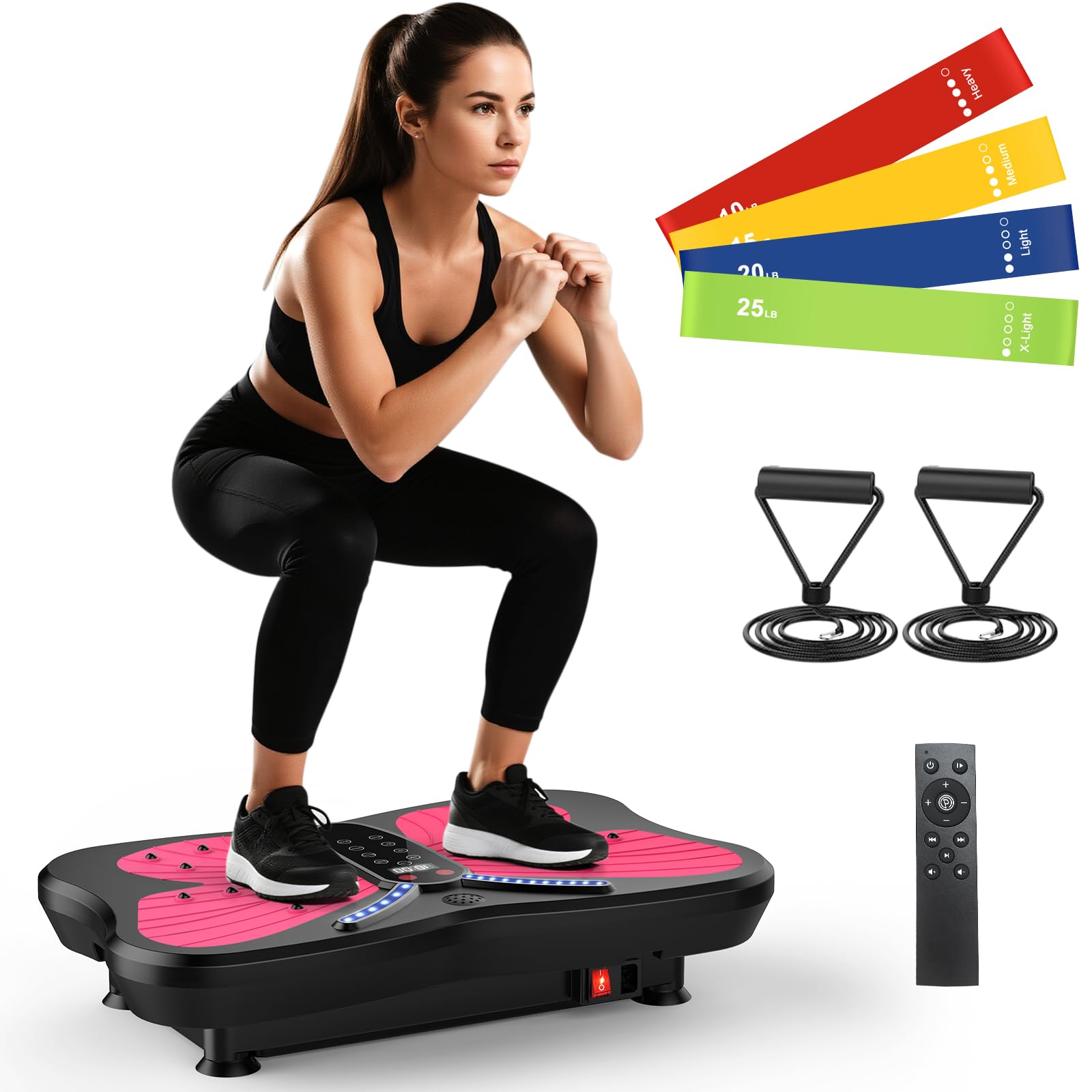 ServeUmeal Vibration Plate Black
