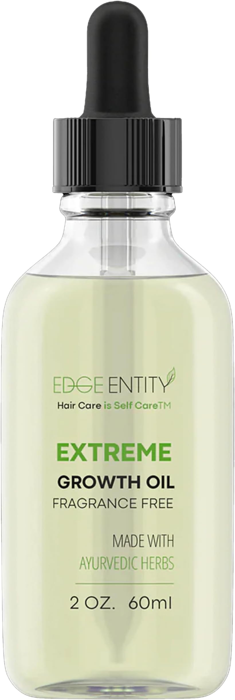 Edge Entity Extreme Growth Oil Fragrance Free 2 oz