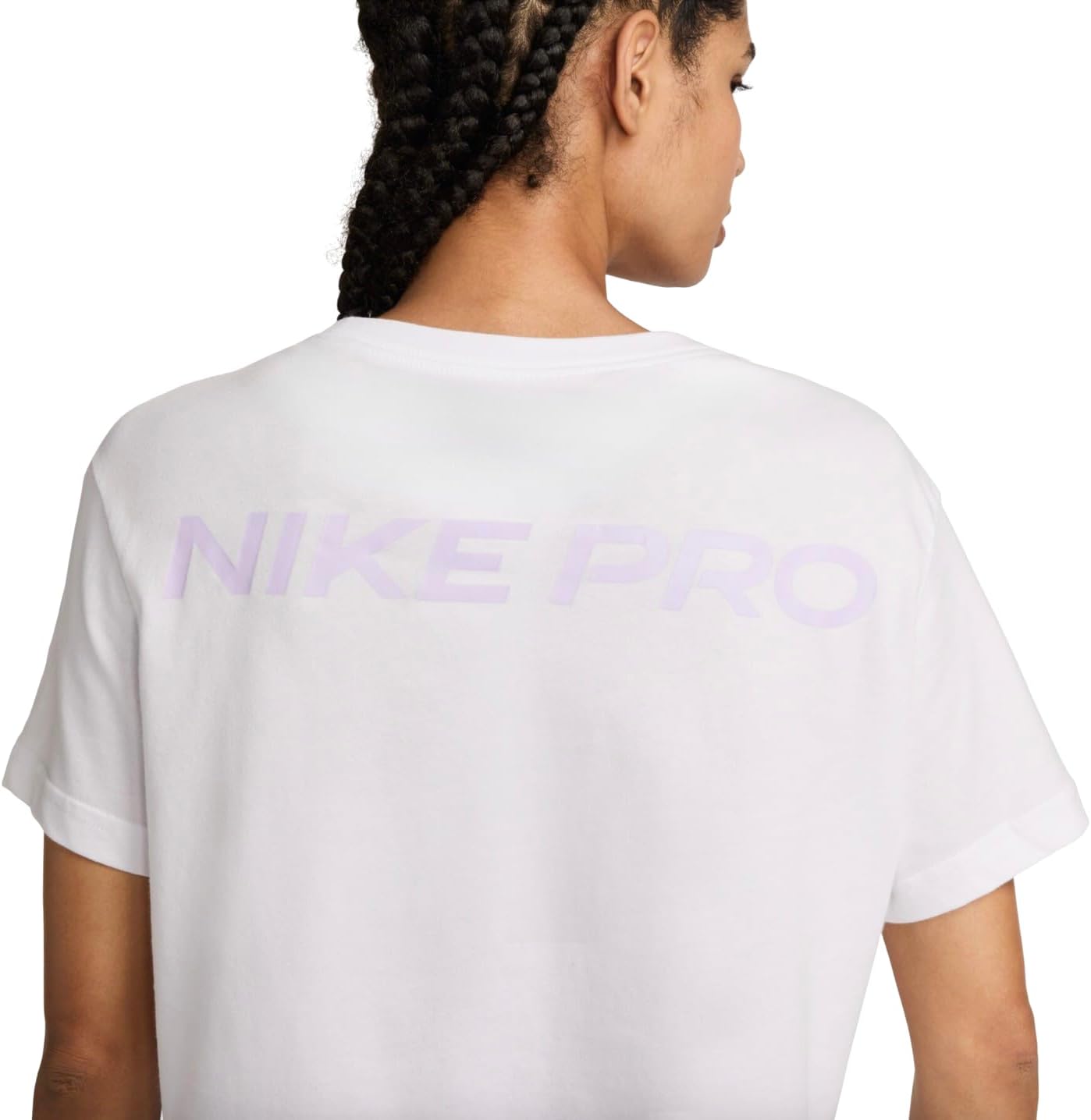 Nike Women's Pro Dri-FIT Cropped T-Shirt - Image 4