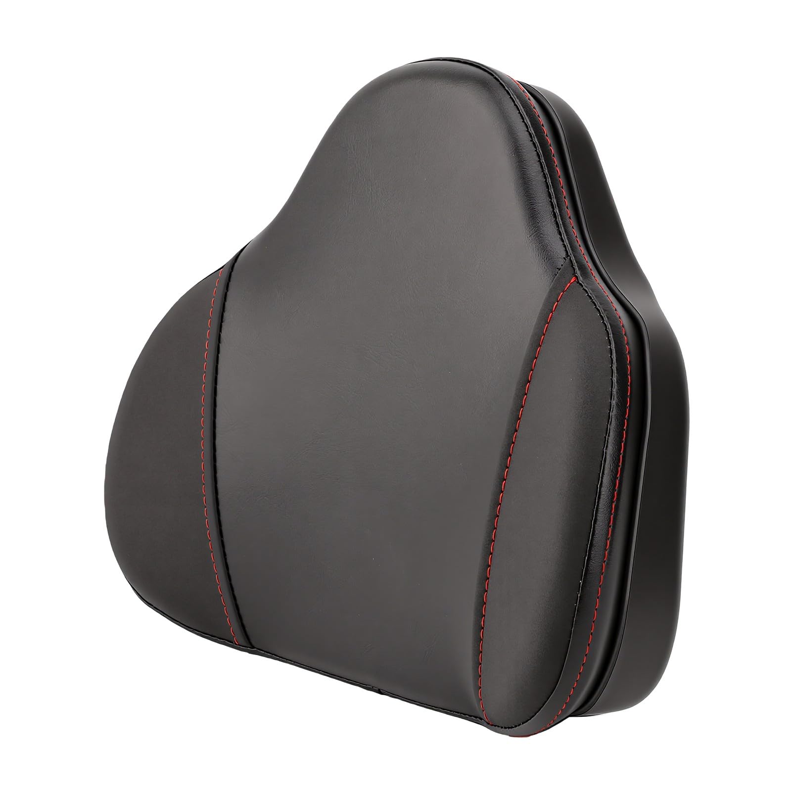 Generic Schienale Posteriore per Moto, Supporto Ergonomico in Morbida Pelle PU per Passeggeri su Scooter e Incrociatori ATV