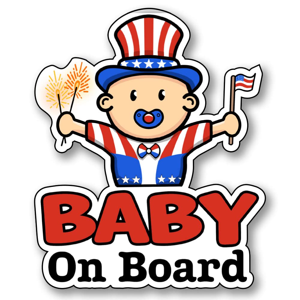 Stickers Baby On Board autocollant voiture enfant motifs mignons lot de 2