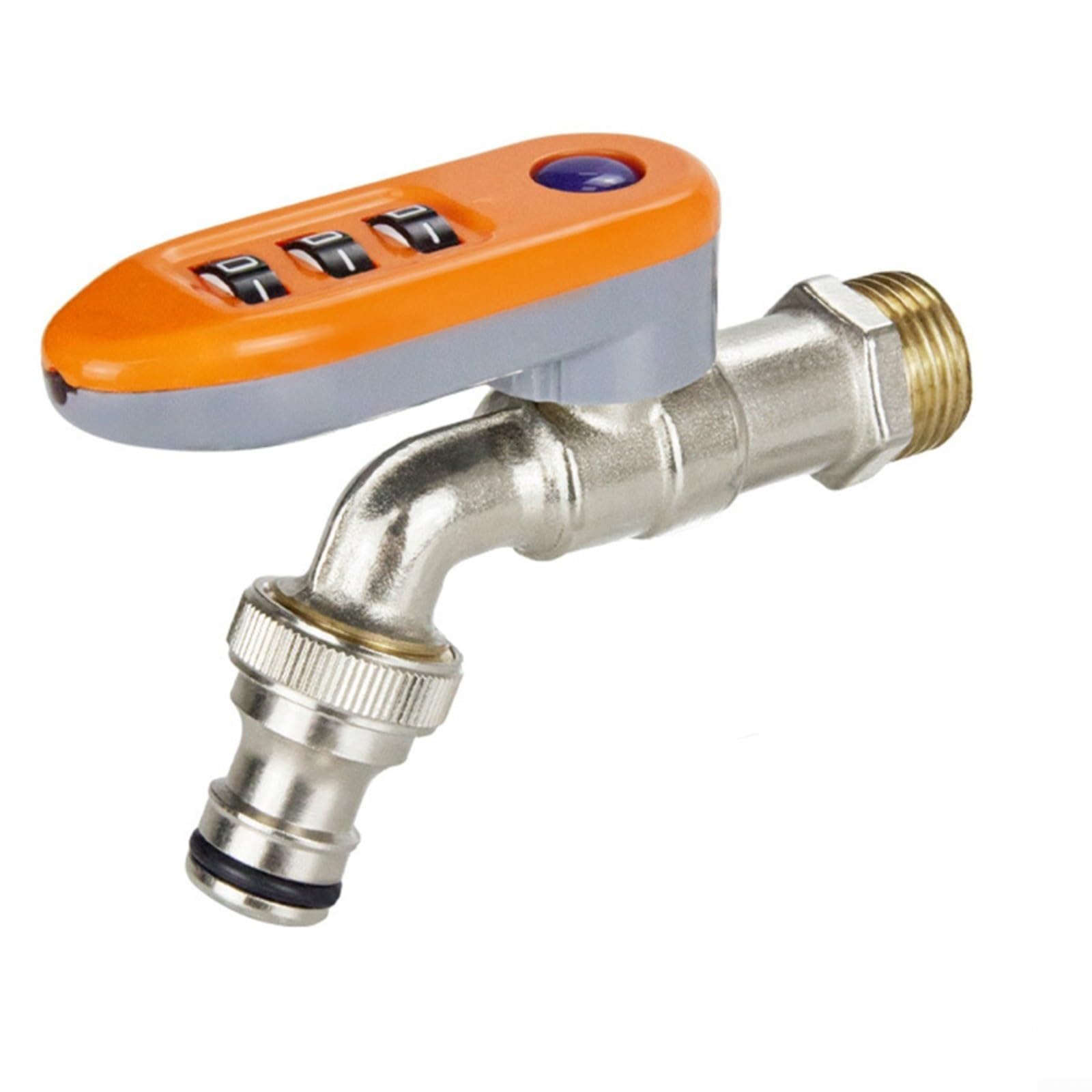 GANCEI Outdoor Tap Lock System with Password Handle for Securing Water for Access in Residential and Vacation Properties