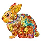 puzzle peter hase 【HERRLICHE FARBEN & DETAILS】 - Jedes einzelne Puzzleteil ist ein lasergeschnittenes Kunsthandwerk. Dickes, formaldehydfreies baltisches Birkenholz und lebendige Farben mit wunderschönem Design werden Ihnen Freude bereiten. Hängen Sie es als edle Dekoration an die Wand oder geben Sie es Ihrem Freund als ein DIY Geschenk.