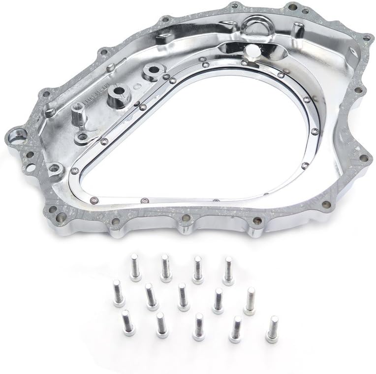 HTTMT MT313-011A- OEM Replacement Engine Clutch cover Compatible with 2004-2007 CBR 1000RR/ 2008-2015 CB 1000RR Right Chrome