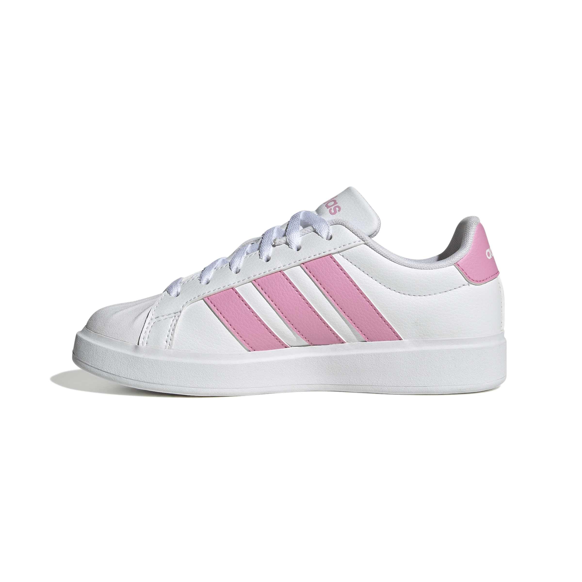 adidas Unisex Kids Streettalk Junior Shoes, FTWR White/st Tropic Bloom/FTWR White, 5.5 UK