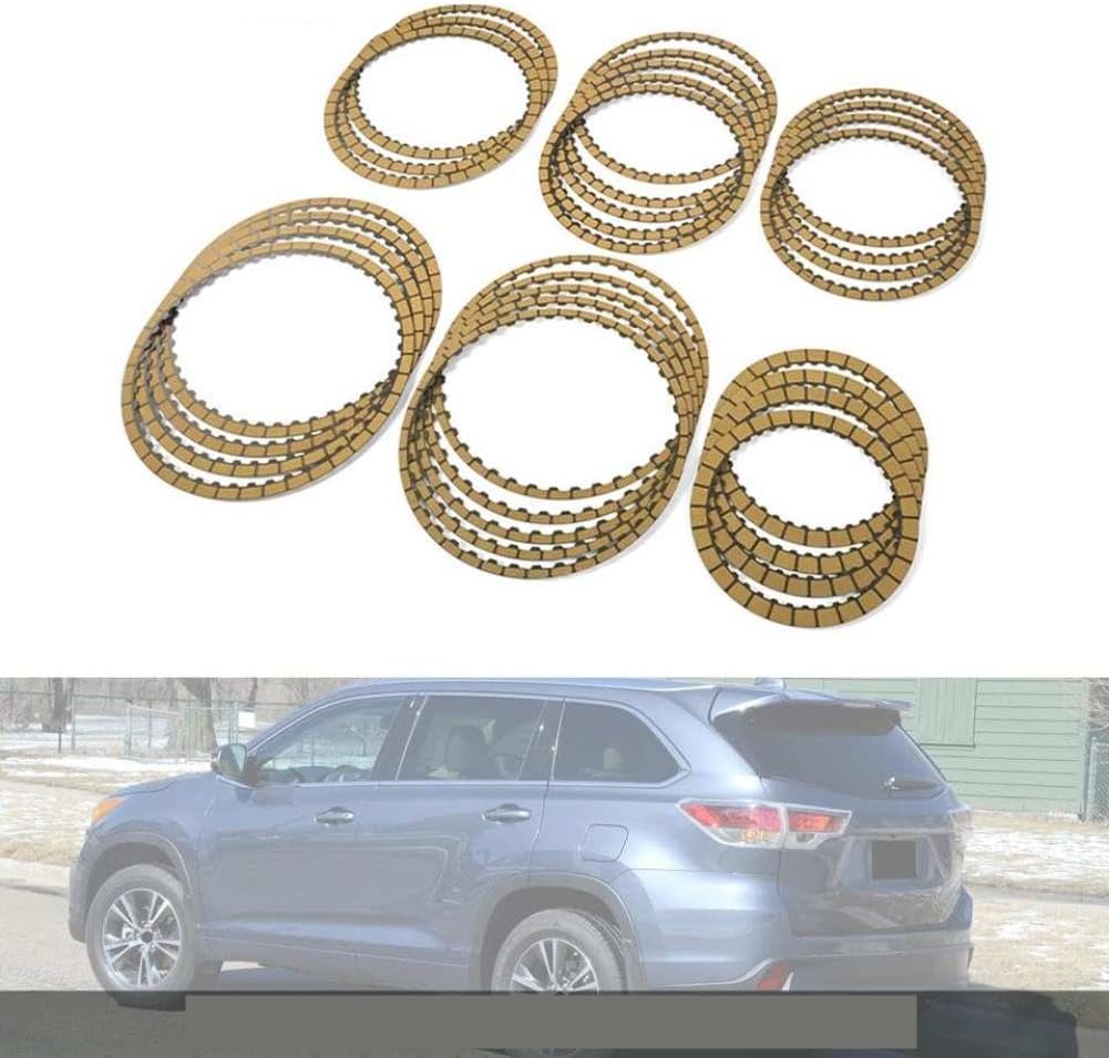 Clutch Rebuild Friction Plates Kit Compatible with UA80E F Transmission Car Accessories