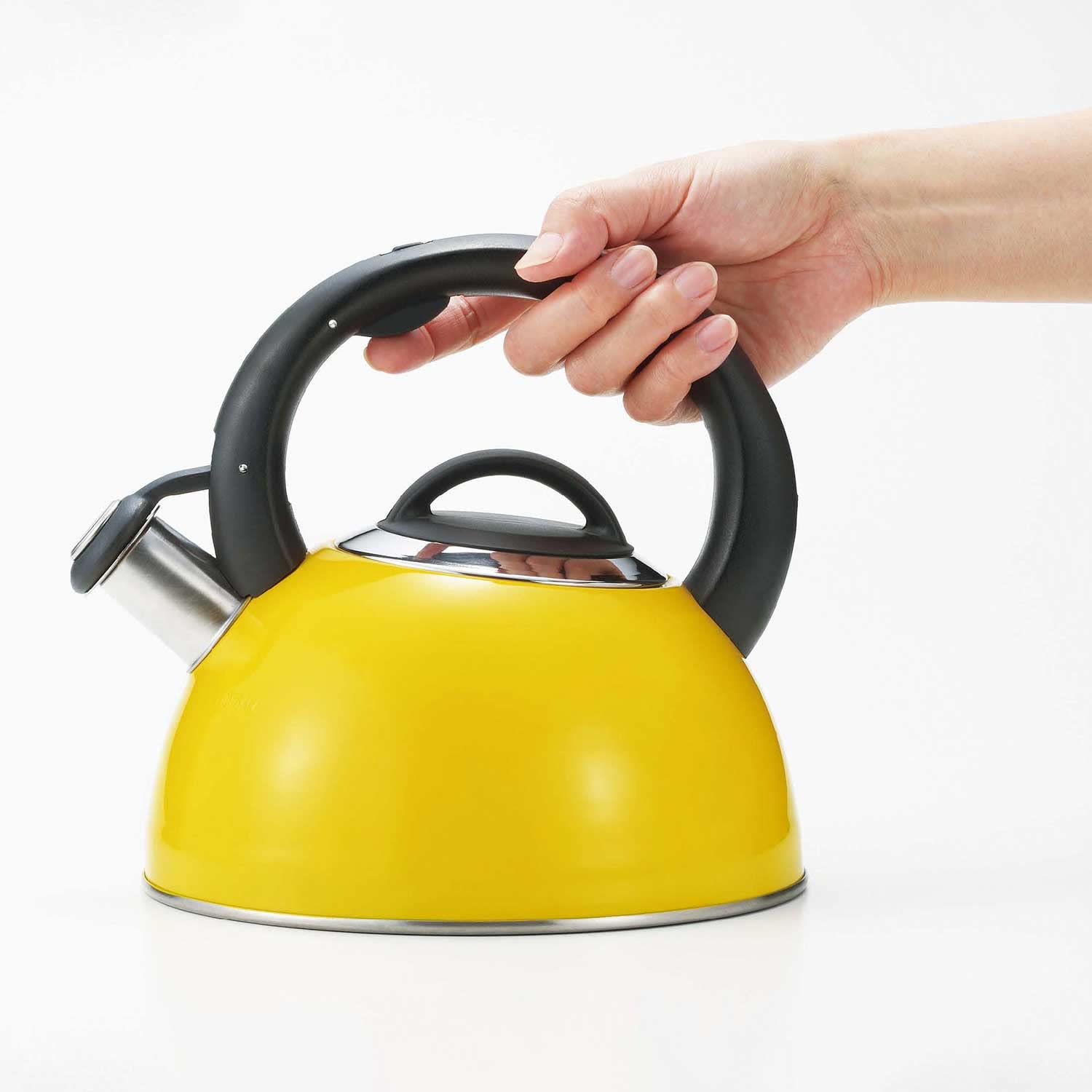 Amazon｜ベストコ やかん 笛吹き ケトル 2.5L ステンレス製 IH 対応