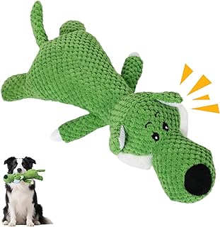 Hundespielzeug Unzerstörbar,Unkaputtbares Welpenspielzeug,Kuscheltier Für Hunde,Dog Toys,Wolf Löwe Elefant,Spielzeug Hund,Maisflausch Quietsch Kauspielzeug für Kleine Mittlere Große Hunderassen