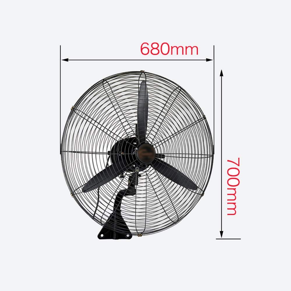ALX Ventilatore a muro - Ventilatore industriale Gale Ventilatore elettrico potente Ventilatore a pavimento per ventilatore a pavimento a livello industriale Ventilatore a parete ad alta velocità Moto