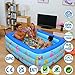 Inflatable Swimming Pool with Inflatable Soft Floor, 70