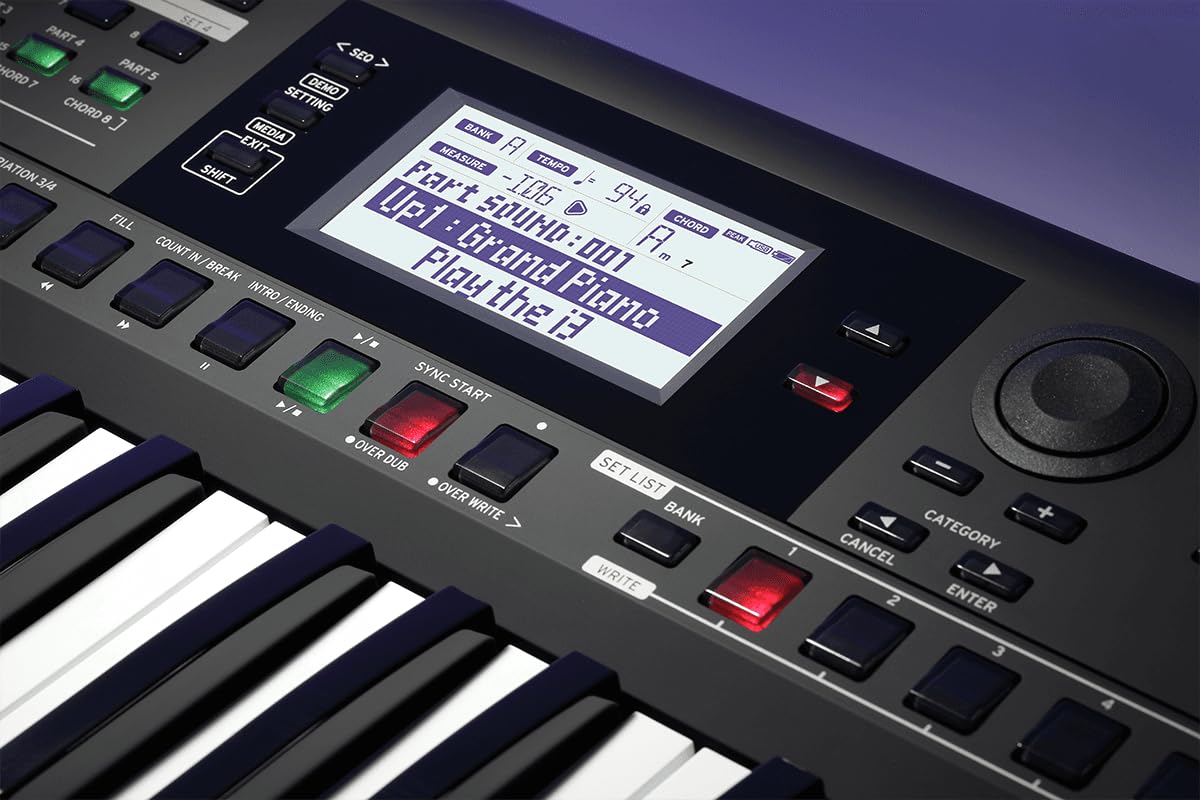 Korg i3 61 Key Music Workstation, Rubberized Matte Black : Amazon 