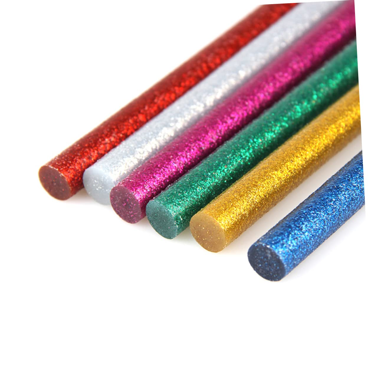 Bâtonnets de Colle Chaude Colorés 100 Pièces en Résine pour Dessin