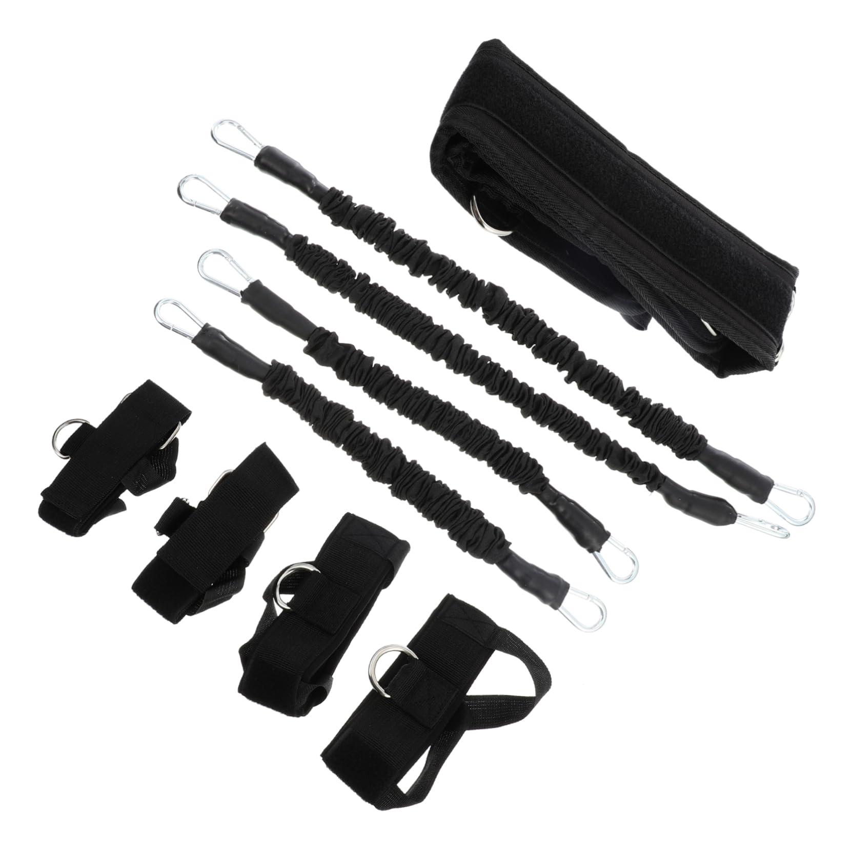 Fitnessbänder 1 Satz 20lbs Schwarz für Arm und Beintraining