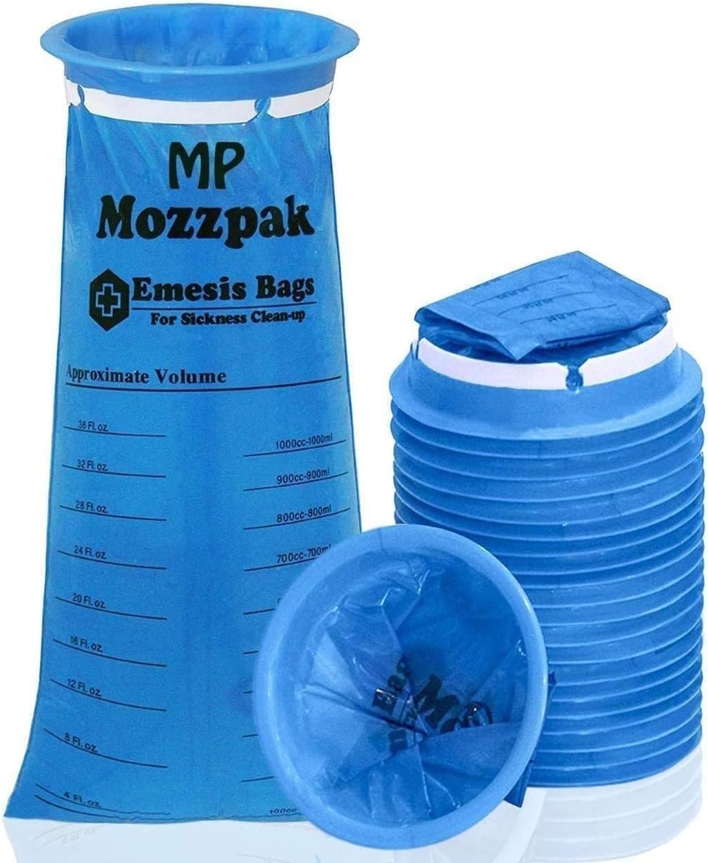 Buy MP MOZZPAK Vomit Bags 24 Pack 1000ml Emesis Bags Leak