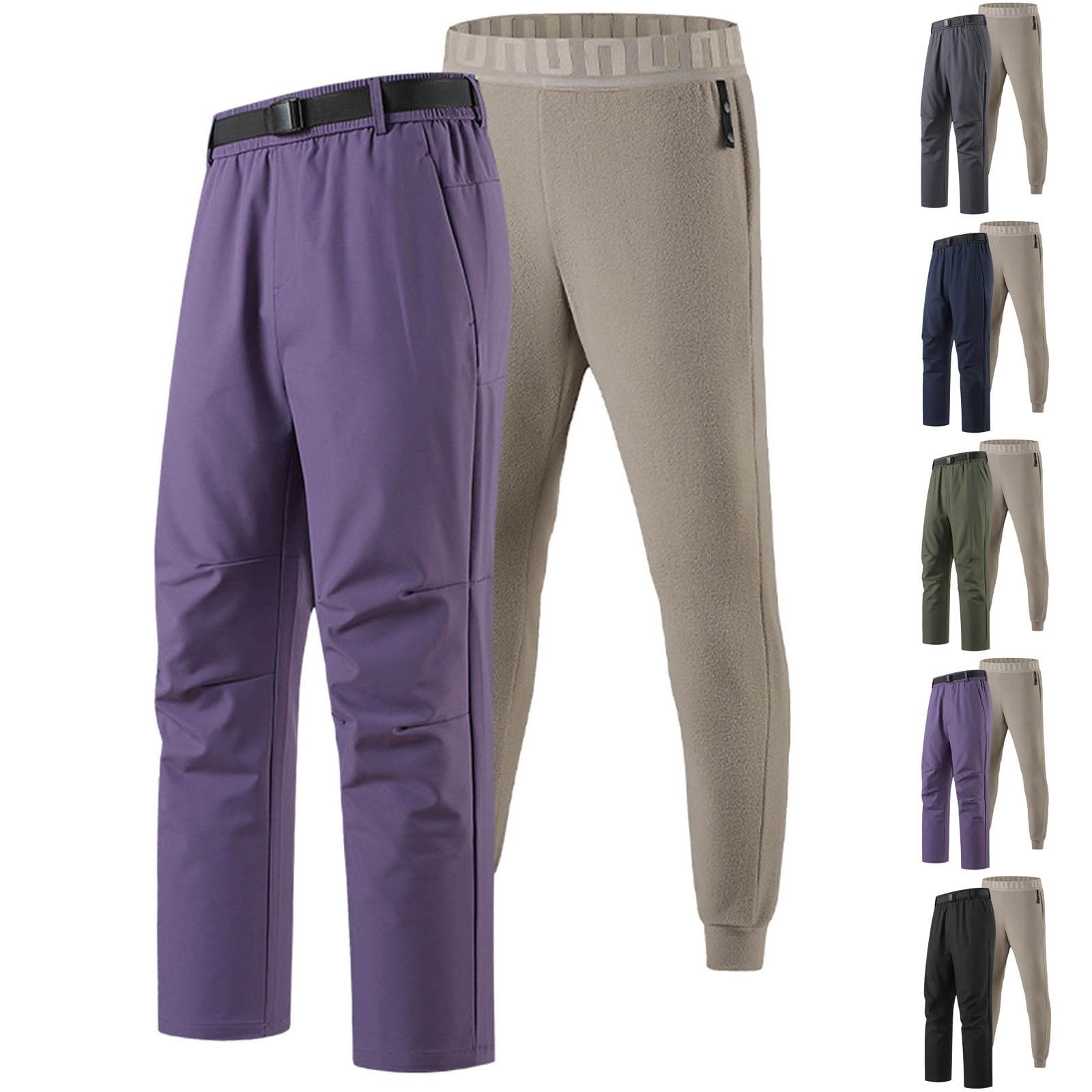 Pantalones de Correr para Hombre Pantalones de Corte Holgado Pantalon Chandal Hombre Talla Grande Slim Fit Senderismo Outono Pantalon Caza Talla Grande para Pesca al Aire Libre