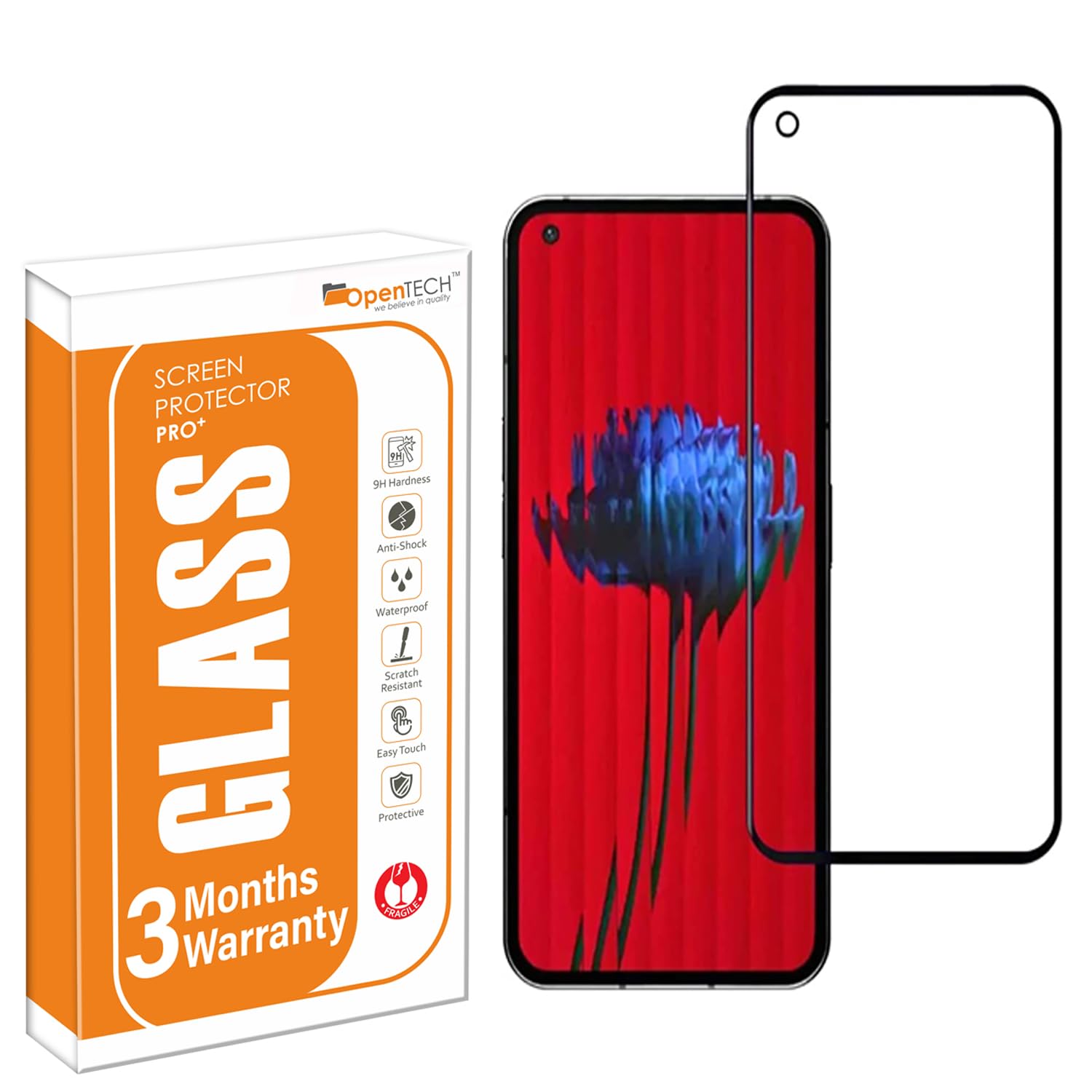 OpenTech® Military-Grade Gorilla Tempered Glass for Samsung Galaxy S26 Privacy with Fingerprint Unlock, Edge to Edge Coverage - Case Friendly, Anti-scratch and Bubble free installation kit — Amazon image 22
