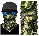 MEILAIER UV Fishing Mask Moisture Wicking Headband Seamless Bandana COOLMAX Microfiber for Cycling Running Hunting Motorcycle Head Wear