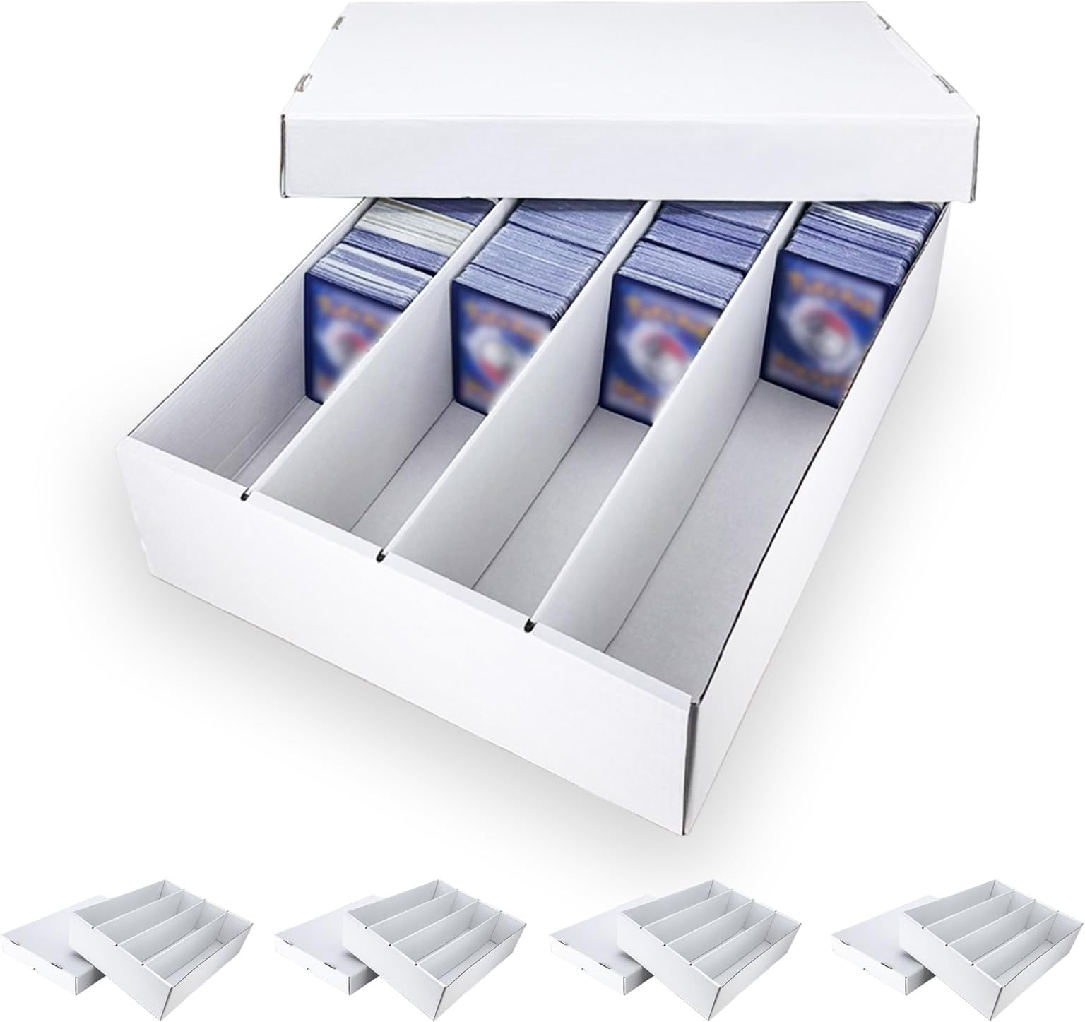 Amazon.com: Premium 3200 Count Storage Box 4 Row Monster - 200 Pound ...