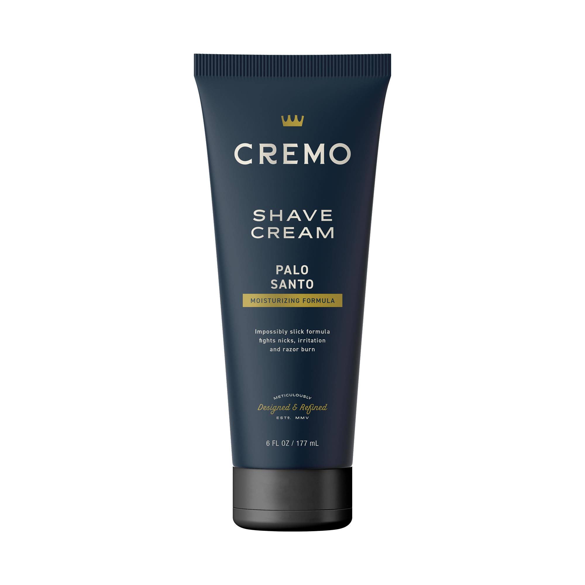 Cremo Palo Santo Reserve Collection Shave Cream, 6 Fluid Ounce - Smooth Shaving Cream Fights Razor Burn, Nicks and Cuts
