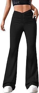 avanova Women's Solid Gathering Front Skinny Trousers, Pant for Women (Pant 83)-picture-24