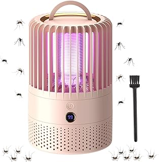 2 in 1 Mosquito Killer Lamp, Fly Killer Insect Trap with UV Lights, 800V Powerful Insect Fly Killer Lamp, Outdoor Bug Zapper Lamp Fly Insect Trap for Indoor Backyard Patio Garden